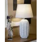 LAMPA STOŁOWA Z ŻYWICY LEAF 35X65 cm